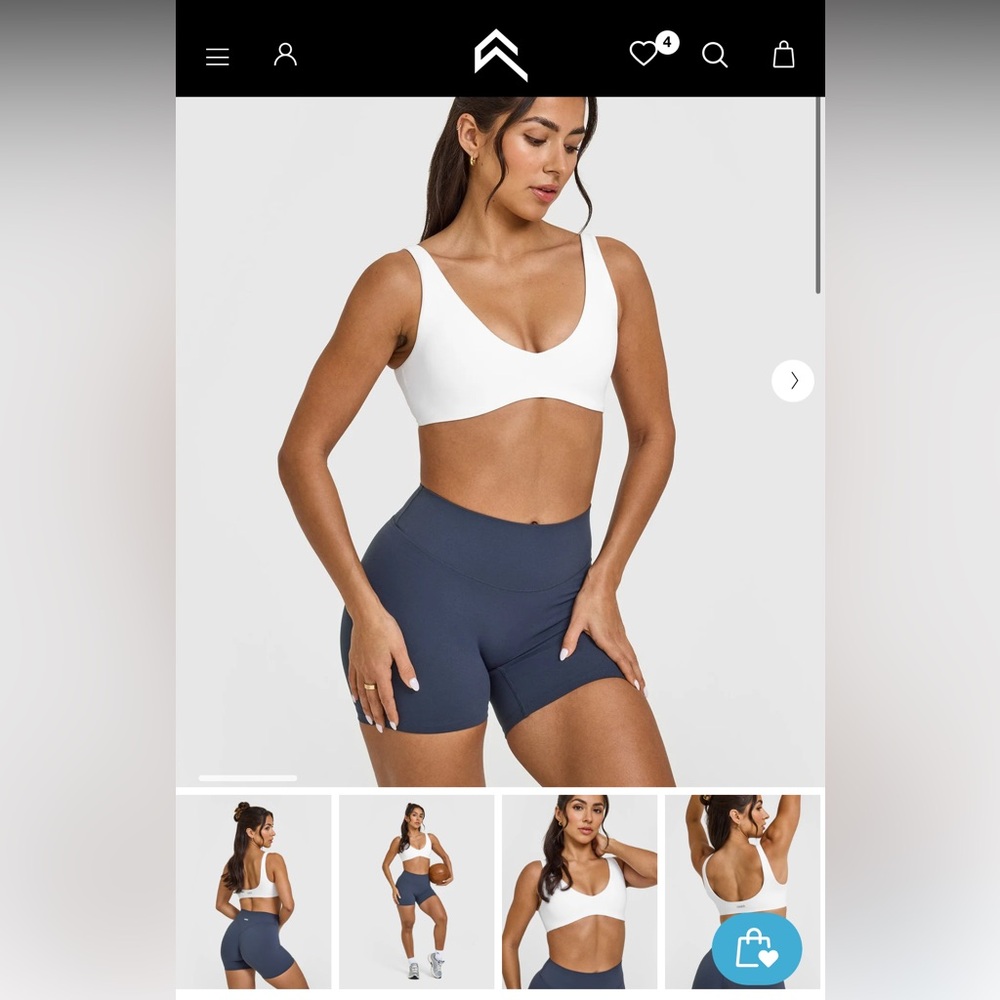 Oner active softmotion scoop back bra